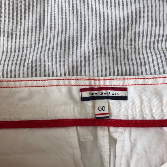 Tommy Hilfiger white high rise pants - Picture 3 of 5